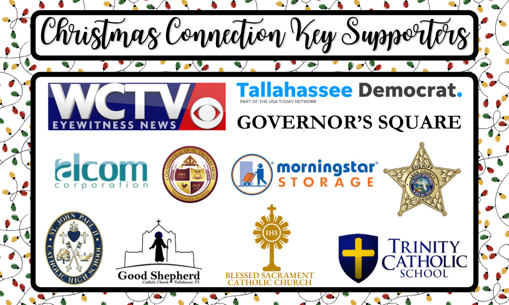 2024 Christmas Connection Key Supporters Sponsor Page List